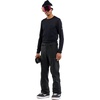 image:imageVolcom Mens Frickin Relaxed Fit Chino Snowboard PantBlack Out