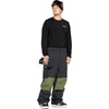 image:imageVolcom Mens Nwrk Baggy Snowboard Pant  10k Waterproof Breathable 2layerBlack Black