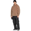 image:imageVolcom Mens Roan Bib Overall Snowboard Pant  15k Waterproof 2layer Repreve FibersBlack Black