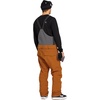 image:imageVolcom Mens Roan Bib Overall Snowboard Pant  15k Waterproof 2layer Repreve FibersCaramel