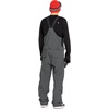 image:imageVolcom Mens Roan Bib Overall Snowboard Pant  15k Waterproof 2layer Repreve FibersCharcoal