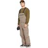 image:imageVolcom Mens Roan Bib Overall Snowboard Pant  15k Waterproof 2layer Repreve FibersChestnut Brown