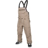 image:imageVolcom Mens Roan Bib Overall Snowboard Pant  15k Waterproof 2layer Repreve FibersChestnut Brown
