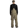 image:imageVolcom Mens Roan Bib Overall Snowboard Pant  15k Waterproof 2layer Repreve FibersMilitary