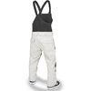 image:imageVolcom Mens Roan Bib Overall Snowboard Pant  15k Waterproof 2layer Repreve FibersStone Grey