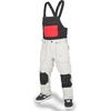 image:imageVolcom Mens Roan Bib Overall Snowboard Pant  15k Waterproof 2layer Repreve FibersStone Grey