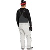 image:imageVolcom Mens Roan Bib Overall Snowboard Pant  15k Waterproof 2layer Repreve FibersStone Grey