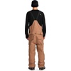 image:imageVolcom Mens Roan Bib Overall Snowboard Pant  15k Waterproof 2layer Repreve FibersTerra Brown