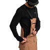 image:imageVolcom Mens Roan Bib Overall Snowboard Pant  15k Waterproof 2layer Repreve FibersTerra Brown