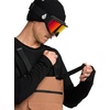 image:imageVolcom Mens Roan Bib Overall Snowboard Pant  15k Waterproof 2layer Repreve FibersTerra Brown