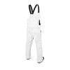 image:imageVolcom Mens Roan Bib Overall Snowboard Pant  15k Waterproof 2layer Repreve FibersWhite