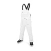 image:imageVolcom Mens Roan Bib Overall Snowboard Pant  15k Waterproof 2layer Repreve FibersWhite