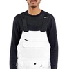 image:imageVolcom Mens Roan Bib Overall Snowboard Pant  15k Waterproof 2layer Repreve FibersWhite