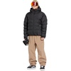 image:imageVolcom Mens Sew Down Ecodown Filled Puffy Snowboard Winter Ski JacketBlack S5
