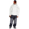 image:imageVolcom Mens Sew Down Ecodown Filled Puffy Snowboard Winter Ski JacketWhite Camo S5