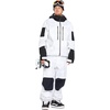image:imageVolcom Mens Shell Snow Billow Pant  10k Waterproof Baggy Fit Breathable 2layerWhite Camo