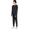 image:imageVolcom Mens VScience Midweight Long Sleeve Thermal Base Layer Shirt  Quick Dry ThumbholesBlack