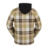 image:imageVolcom mens Field Insulated Flannel Hooded Snowboard Shirt JacketKhakiest S4