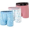 Caribbean Blue/White/Pink