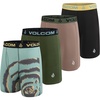 image:imageVolcom Mens Boxer Briefs Poly Spandex Performance Boxer Briefs UnderwearCelesteGreenChampagneBlack