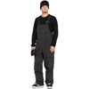 image:imageVolcom Mens Roan Bib Overall Snowboard Pant  15k Waterproof 2layer Repreve FibersBlack Black