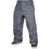 image:imageVolcom Mens Shell Snow Billow Pant  10k Waterproof Baggy Fit Breathable 2layerDark Denim