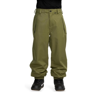 image:imageVolcom Mens Arthur Longo 20k Baggy Fit Snowboard Ski PantDark Olive