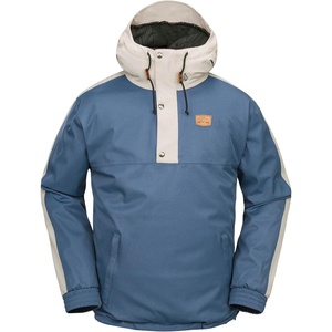 image:imageVolcom Mens Arthur Longo 20k Pullover Anarok Hooded Snowboard JacketIndigo