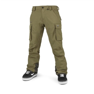 image:imageVolcom Mens Articulated Modern Fit Snowboard PantMilitary S4