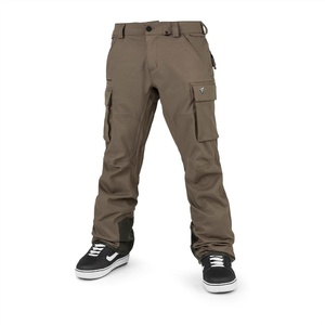 image:imageVolcom Mens Articulated Modern Fit Snowboard PantTeak S4