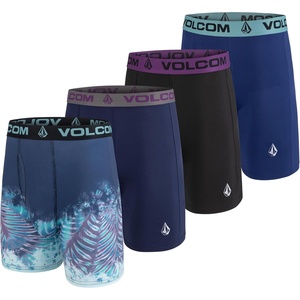 image:imageVolcom Mens Boxer Briefs Poly Spandex Performance Boxer Briefs UnderwearNavyNavyBlackBlue