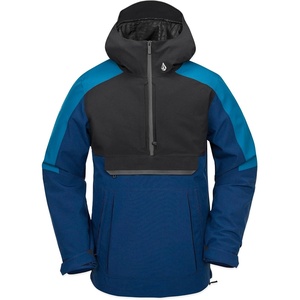 image:imageVolcom Mens Brighton Pullover Anarok Hooded Snowboard JacketNavy