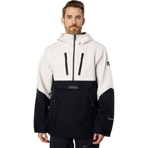 image:imageVolcom Mens Brighton Pullover Anarok Hooded Snowboard JacketParty Pink