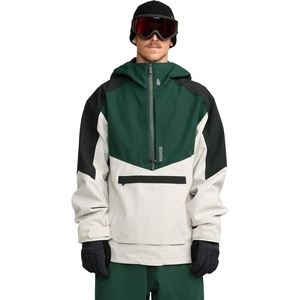 image:imageVolcom Mens Brighton Pullover Anarok Hooded Snowboard JacketStone