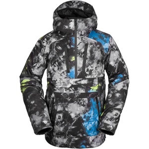 image:imageVolcom Mens Brighton Pullover Anarok Hooded Snowboard JacketTie Dye