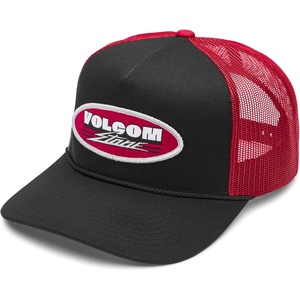 image:imageVolcom Mens Cheese Mesh Trucker HatShred Ribbon Red