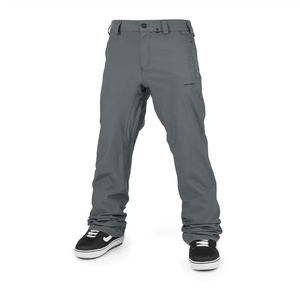 image:imageVolcom Mens Frickin Relaxed Fit Chino Snowboard PantDark Grey Black