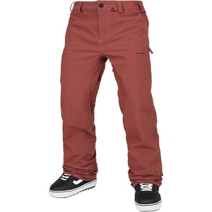 image:imageVolcom Mens Frickin Relaxed Fit Chino Snowboard PantRedwood