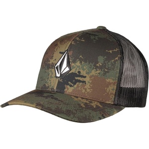 image:imageVolcom Mens Full Stone Cheese Trucker HatGreen Combo
