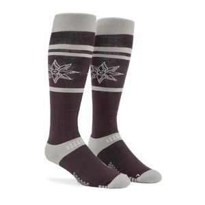 image:imageVolcom Mens Heavy Weight Snowboard Ski SockMaroon S4
