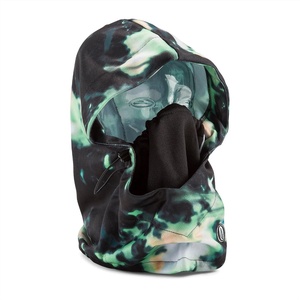 image:imageVolcom Mens Hydro Fleece Hood Snowboard Neck WarmerSpritz Black S4