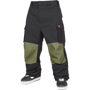image:imageVolcom Mens Nwrk Baggy Snowboard Pant  10k Waterproof Breathable 2layerBlack Black