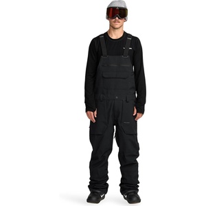 image:imageVolcom Mens Roan Bib Overall Snowboard Pant  15k Waterproof 2layer Repreve FibersBlack