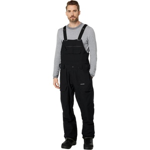 image:imageVolcom Mens Roan Bib Overall Snowboard Pant  15k Waterproof 2layer Repreve FibersBlack White