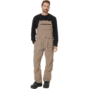 image:imageVolcom Mens Roan Bib Overall Snowboard Pant  15k Waterproof 2layer Repreve FibersChestnut Brown