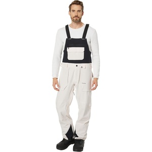 image:imageVolcom Mens Roan Bib Overall Snowboard Pant  15k Waterproof 2layer Repreve FibersParty Pink
