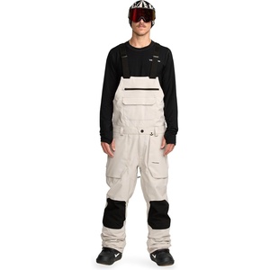 image:imageVolcom Mens Roan Bib Overall Snowboard Pant  15k Waterproof 2layer Repreve FibersStone