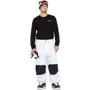 image:imageVolcom Mens Shell Snow Billow Pant  10k Waterproof Baggy Fit Breathable 2layerWhite Camo