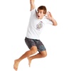 image:imageVolcom Mens 18 Boardshorts  Stretch Swim Trunks with Drawstring Waist and Back Flap PocketJet