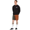 image:imageVolcom Mens 18 Boardshorts  Stretch Swim Trunks with Drawstring Waist and Back Flap PocketRinsed Black